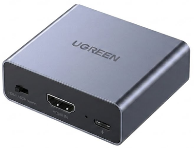 Аудиоэкстрактор UGREEN CM531 HDMI 4K 5.1 с оптическим выходом