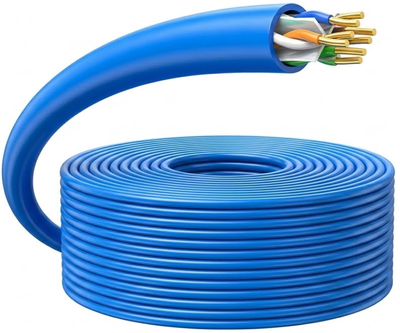 Кабель сетевой SAMZHE SZ-6050 CAT6 UTP 50 м Blue