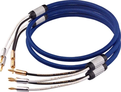 Акустический кабель YYTCG Fever-Grade 6N G2 Banana 1.5 м 2 шт Black/Blue