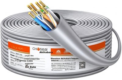 Кабель сетевой Choseal QS589A Cat6 UTP 50 м