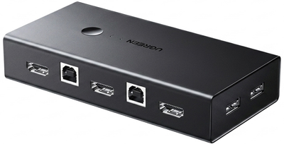 KVM-переключатель UGREEN CM200 HDMI 2.0 4K/60Hz 2 порта