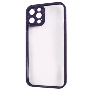 Бампер-чехол iPaky Exclusive Dot Bumper для iPhone 12 Pro, темно-синий