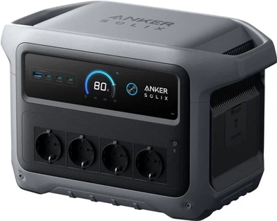 Зарядна станція Anker Solix C1000X Gen2 / 2000 Вт / 1024 Вт⋅год / LiFePO4 (A17633A1)