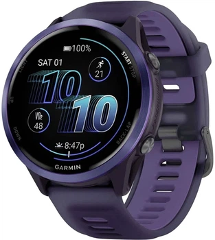 Смарт-годинник Garmin Forerunner 570 GPS 47 мм Imperial Purple/Indigo (010-02971-02)