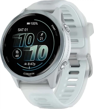 Смарт-годинник GARMIN Forerunner 570 42mm Cloud Blue Aluminum with Translucent Whitestone/Cloud Blue Band (010-02970-01)