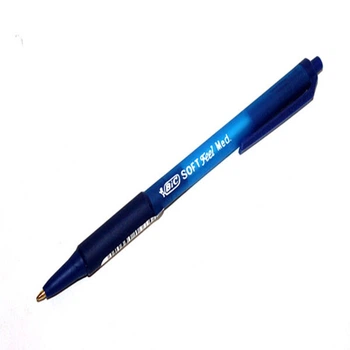 Ручка шариковая BIC Soft Feel Click Grip автоматическая синяя (70330166301)