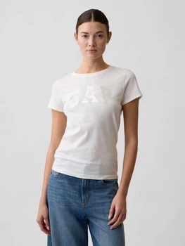 Футболка хлопковая женская Gap 398317631 L Белая (1159864555)