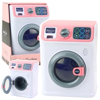 Zestaw zabawek LEAN Toys  Pralka z obrotowym bębenem (24426) (5905991055549)