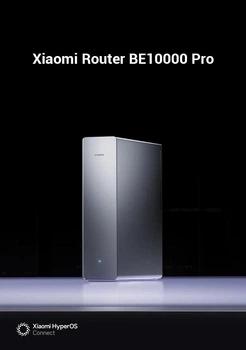 Флагманский трехдиапазонный Wi-Fi 7 роутер Xiaomi Router BE10000 Pro AI Hub (10 Gigabit Router)