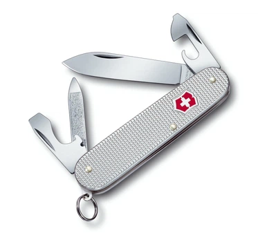 Швейцарський ніж Victorinox Alox Cadet 84 мм Сріблястий (0.2601.26)