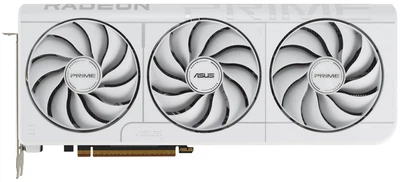 Відеокарта ASUS PCI-Ex AMD Radeon RX 9070 XT Prime 2.5-slot 16GB GDDR6 (256bit) (3030/20000) (HDMI, 3 x DisplayPort) (PRIME-RX9070XT-O16G-WHITE)