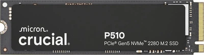 SSD накопичувач Crucial P510 2 TB (CT2000P510SSD8), PCIe Gen5 NVMe, (up to 10000/8700 MB/s)