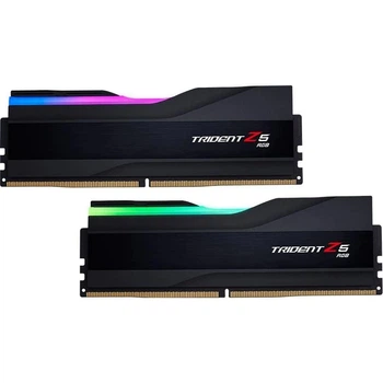 Модуль пам'яті G.Skill DDR5 32Gb (2x16) Trident Z5 RGB Black 6000MHz 1.2V CL36 (F5-6000J3636F16GX2-TZ5RK)