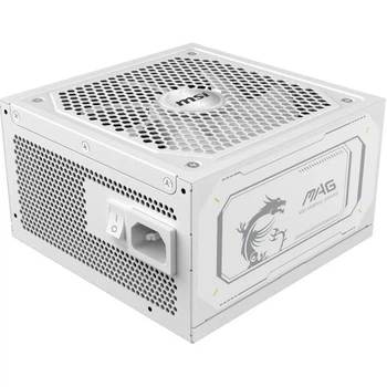 Блок живлення msi mag a1000gl pcie5 White 1000w