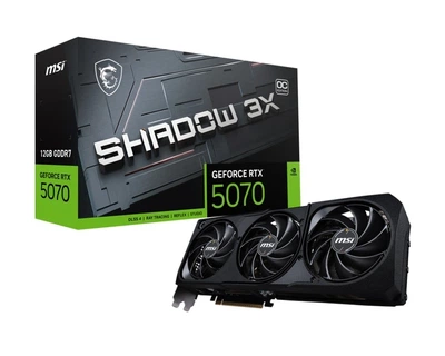 Відеокарта MSI GeForce RTX 5070 12G SHADOW 3X OC