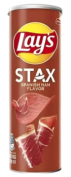 Чипси Lay's STAX Pringles зі смаком Іспанський Хамон 90 грам