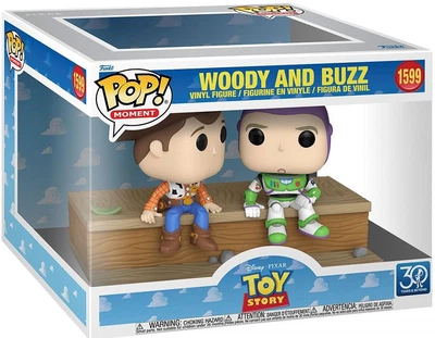 Коллекционная диорама Funko Pop! MOMENT: TOY STORY 30th Anniversary — #1599 Woody and Buzz, Вуди и Базз