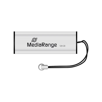 USB флеш накопитель Mediarange 128GB Black/Silver USB 3.0
