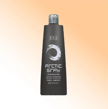 Деликатный шампунь с прямыми пигментами BES Arctic Gray Color Reflection 300 мл