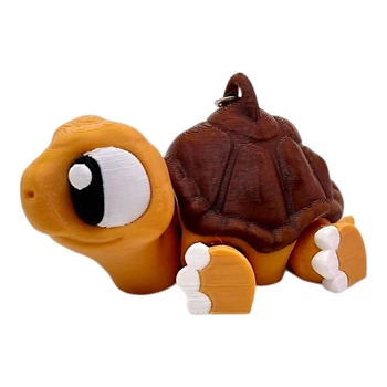 3D Брелоки CUTE TORTOISE / ЧЕРЕПАХА, Keychain, 3D друк OYTOY 03004100