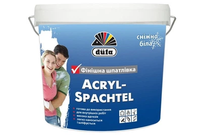 Шпаклівка акрилова Dufa Acryl-Spachtel фінішна готова 16 кг
