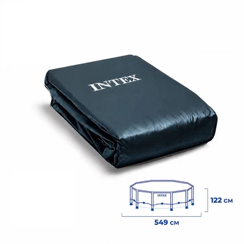 Чаша для круглого каркасного бассейна Intex 26744 Размером 549х122 см
