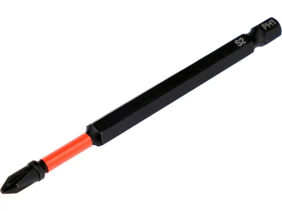 Насадка викруткова ударна YATO PH1 х 100 мм з шпинделем 6-гранним 1/4" [50/300]