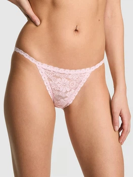 Трусики бікіні жіночі Victoria's Secret 82365538 2XL Рожеві (1159864591)