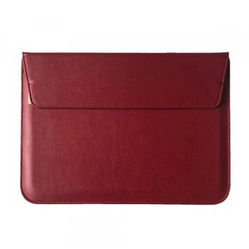 Чохол-конверт-подставка LEATHER PU для MacBook 11" Wine red