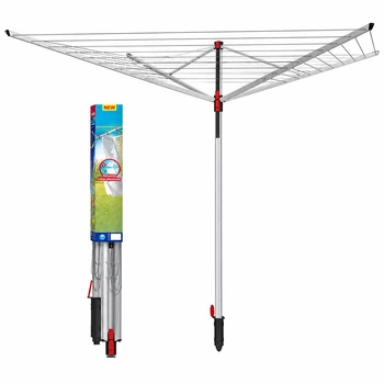 Сушарка для білизни садова Vileda 168250 Sun Lift Compact 40, регулювання висоти, до 40 кг