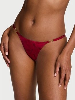 Трусики бикини женские Victoria's Secret 38648891 XS Красные (1159860969)