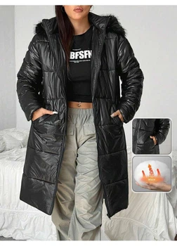 Куртка SHEIN M Черный sz2408096836848253