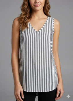 Блуза SHEIN XL Чорно-білий sz2312029557074869