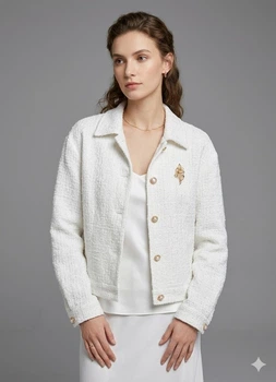 Куртка SHEIN XL Белый 250704152