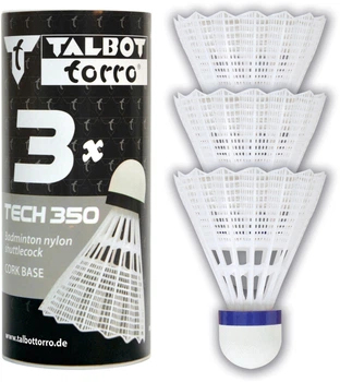 Волани Talbot Torro Tech 350 Shuttle Medium 3 шт White (479112)