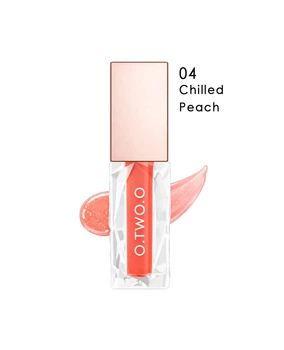 Блеск для губ O.TWO.O Clear Crystal Berry Lip (04 Chilled Peach)