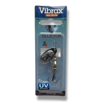 Блесна вертушка Blue Fox Vibrax №2 (5.5g)- на окуня, щуку (Fluorescent 3\8) (8237-15)