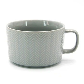 Кружка Milika BigMug Grey керамическая 700 мл (M0420-KLSP13-T307C)