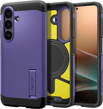 Etui Spigen Tough Armor MagSafe na Samsung Galaxy S26 Purple (8800337243529)