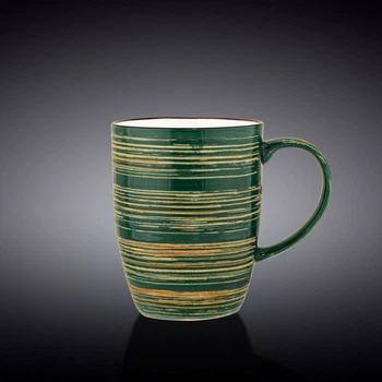Кружка Wilmax Spiral Green 460 мл (WL-669537/A)