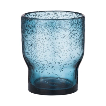 Набор стаканов низких Ardesto Bubble 300мл, 2шт, стекло, синий (AR2630BL)