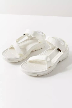 Жіночі сандалі Teva Original Universal Slim з тонким текстильним ремінцем легкі літні білі 36