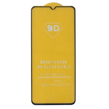 Захисне скло 9D Samsung A02/A02S/A12/M12/A32 5G чорне тех упаковка