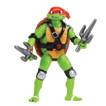 Игровая фигурка Черепашки-ниндзя TMNT Панцирный вихрь Раф 11,5 см с кинжалами-сай 83832