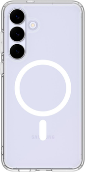 Etui plecki Spigen Ultra Hybrid MagSafe Case do Samsung Galaxy S25 FE Clear White (8800283311594)