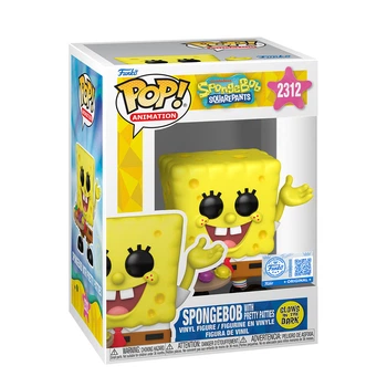 Ігрова фігурка Funko POP! - Губка Боб з крабсбургерами (GW) 9,6 см (8930007580620)
