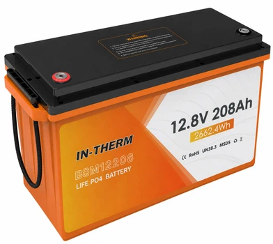 Акумулятор IN-THERM/BLUESUN LiFePO4 12.8 V 208 Ah 2662.4 Wh