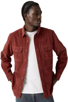 Мужская джинсовая куртка Levi's 48(M) Кирпичный (148755)
