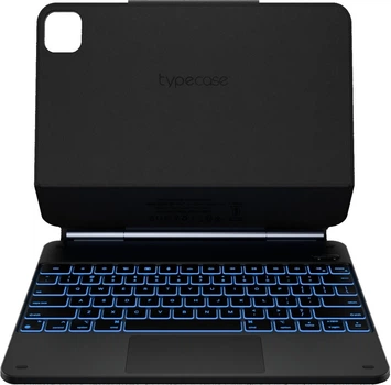 Etui z klawiaturą na tablet Typecase Edge do Apple iPad Air 13" 2024/2025 Carbon Fiber (6979284780554)
