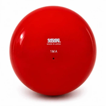 Мяч для художественной гимнастики SASAKI Red (R) 17 см, Фитнес мяч